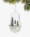 Holiday Lane Enchanted Emerald Deer In Greenery Dome Ornament, Macy's Exclusive In Transparent