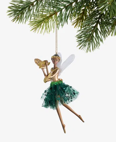 Holiday Lane Enchanted Forest Fairy With Wings Ornament, Macy's Exclusive In Multi