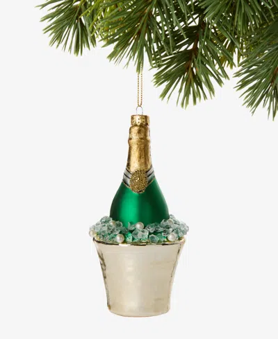 Holiday Lane Foodie & Spirits Champagne Bottle Ornament, Macy's Exclusive In No Color
