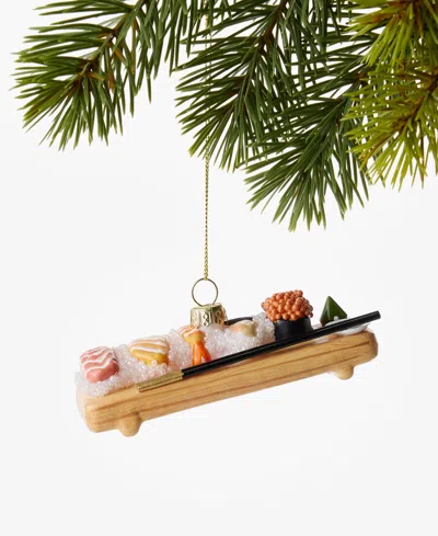 Holiday Lane Foodie & Spirits Sushi Tray Ornament, Macy's Exclusive In No Color