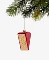 Holiday Lane Foodie Cheese Block Ornament, Macy's Exclusive In Transparent