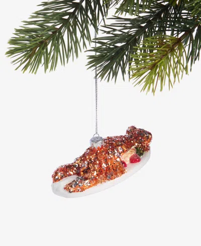 Holiday Lane Foodie Lobster Ornament, Macy's Exclusive In Transparent