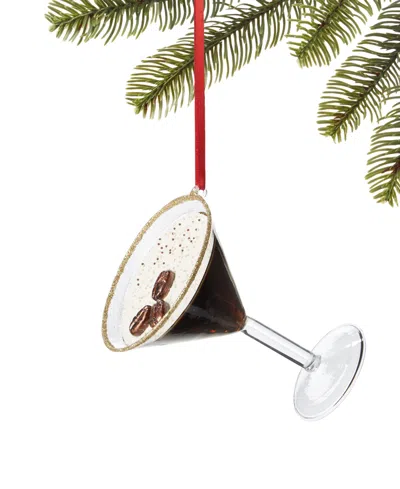 Holiday Lane Foodie Collection Espresso Martini Ornament, Exclusively At Macy's In No Color