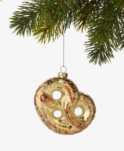 Holiday Lane Foodie Pretzel Ornament, Macy's Exclusive In Transparent