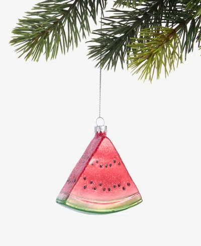 Holiday Lane Foodie Watermelon Slice Ornament, Macy's Exclusive In Transparent