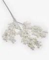 Holiday Lane Gilded Glamour Beaded Metallic Pick Ornament, Macy's Exclusive In Transparent
