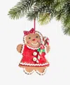 Holiday Lane Gingerbread Village Gingerbread Girl Ornament, Macy's Exclusive In Transparent
