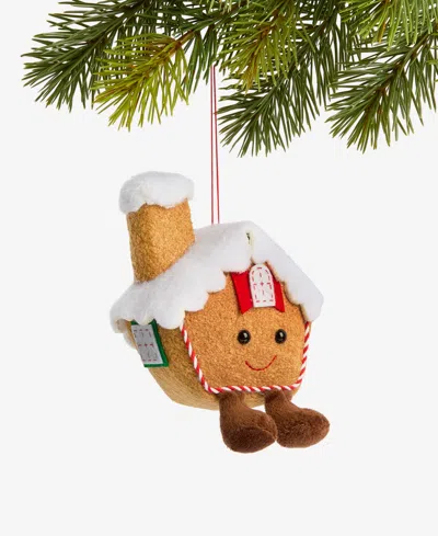 Holiday Lane Gingerbread Village Soft Gingerbread House Ornament, Macy's Exclusive In Multi