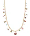 Holiday Lane Gold-tone Candy Charms Necklace, 30" + 3" Extender, Created For Macy's In Multi