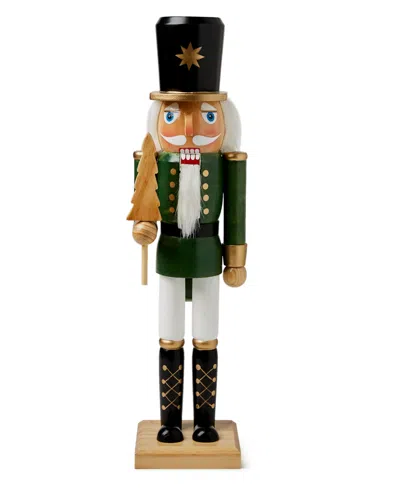 Holiday Lane Green & White Forest Nutcracker, Created For Macy's In No Color