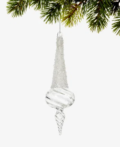 Holiday Lane Iced Delight Icicle Ornament, Macy's Exclusive In No Color