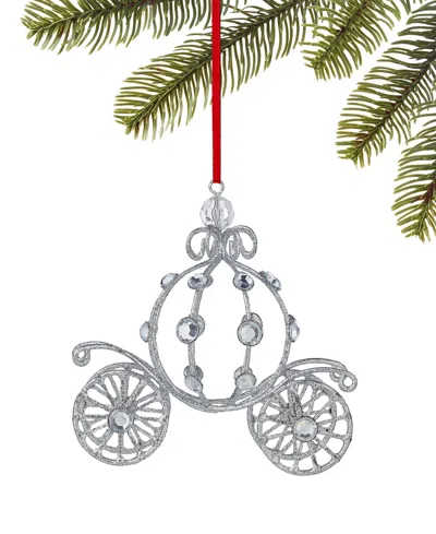 Holiday Lane Jeweled Elegance Glittered Pumpkin Carriage Ornament, Exclusively At Macy's In No Color