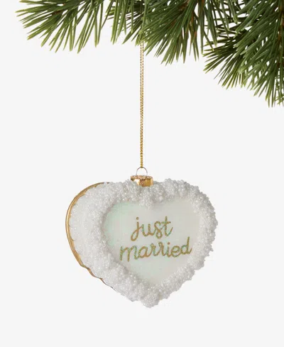 Holiday Lane Just Married Cake Ornament, Macy's Exclusive In No Color