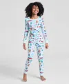 Holiday Lane Kids 5-14 Winter Holiday Snug-fit Pajama Set, Macy's Exclusive In Multi
