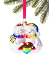 Holiday Lane Love Is Love Rainbow Snowman Couple Ornament, Exclusively At Macy's In No Color