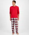 Holiday Lane Men's Winterton Plaid Mix It Matching Family Pajamas Set, Created For Macy's In Winterton Plaid