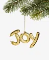 Holiday Lane Merry Magic Gold Balloon Joy Ornament, Macy's Exclusive In Multi