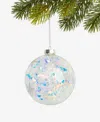 Holiday Lane Merry Magic Snowflake Ball Ornament, Macy's Exclusive In Multi