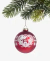 Holiday Lane Nordic Wonderland Folk Ball Ornament, Macy's Exclusive In Transparent