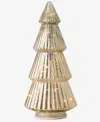 Holiday Lane Opulence Light-up Gold Glass Tree, Macy's Exclusive In Gold