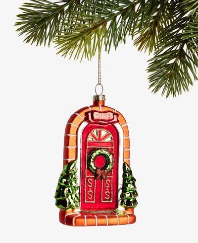Holiday Lane Our First Home 2025 Glass Door Ornament, Macy's Exclusive In Multi