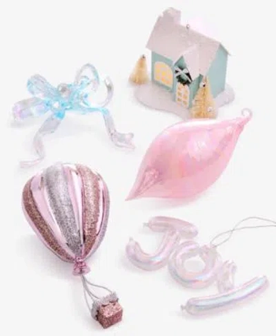 Holiday Lane Pastel Shine Collection Macys Exclusive In Transparent