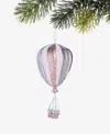 Holiday Lane Pastel Shine Hot Air Balloon Ornament, Macy's Exclusive In Transparent