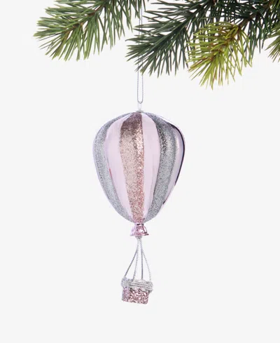 Holiday Lane Pastel Shine Hot Air Balloon Ornament, Macy's Exclusive In Transparent