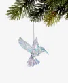 Holiday Lane Pastel Shine Iridescent Dove Ornament, Macy's Exclusive In Transparent