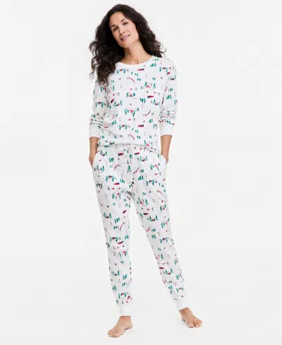 Holiday Lane Plus Size Halloween Cotton Matching Family Pajamas Set, Created For Macy's In Holiday Village