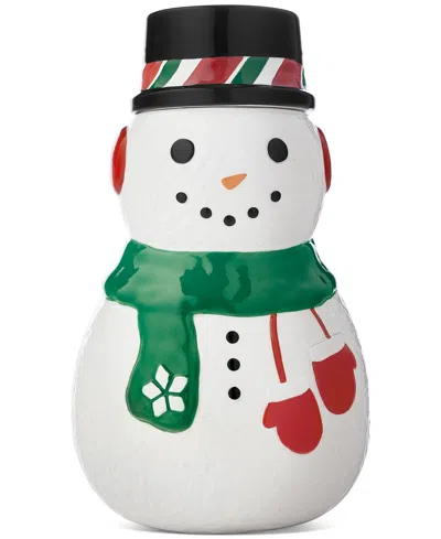 Holiday Lane Snowman Cookie Jar In No Color