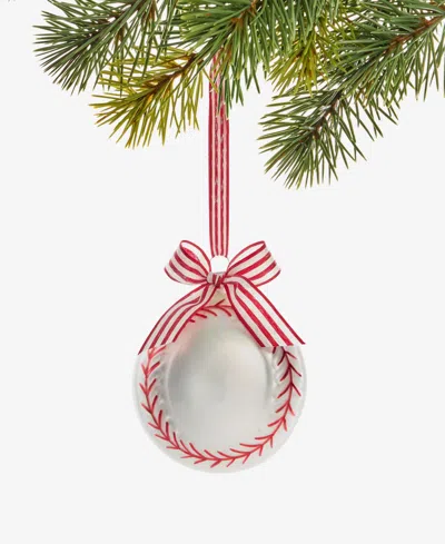 Holiday Lane Sports Baseball Ornament, Macy's Exclusive In Transparent
