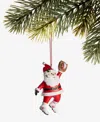 Holiday Lane Sports Baseball Santa Ornament, Macy's Exclusive In Transparent