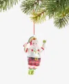 Holiday Lane Sports Pickleball Santa Ornament, Macy's Exclusive In Multi