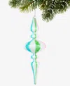 Holiday Lane Sugar Plum Glass Finial Ornament, Macy's Exclusive In Multi