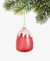 Holiday Lane Sugar Plum Glass Gumdrop Ornament, Macy's Exclusive In Transparent
