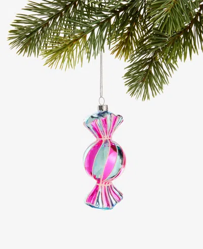 Holiday Lane Sugar Plum Glass Wrapped Candy Ornament, Macy's Exclusive In Multi