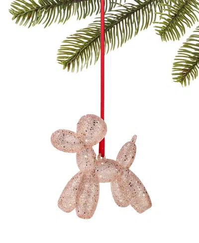 Holiday Lane Sugar Plum Pink Balloon Dog Ornament, Exclusively At Macy's In No Color