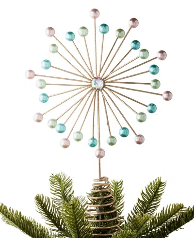 Holiday Lane Sugar Plum Wire Star Tree Topper, Created For Macy's In No Color