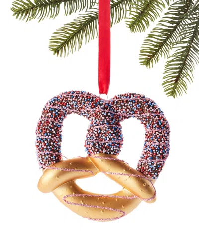 Holiday Lane Sweet Tooth Chocolate Covered Pretzel Ornament, Exclusively At Macy's In No Color