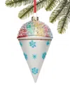 Holiday Lane Sweet Tooth Rainbow Snow Cone Ornament, Exclusively At Macy's In No Color