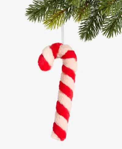 Holiday Lane Tiny Tidings Candy Cane Ornament, Macy's Exclusive In Transparent