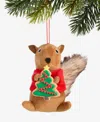Holiday Lane Tiny Tidings Fabric Chipmunk Ornament, Macy's Exclusive In Multi