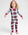 Holiday Lane Toddler 12m-4t Merry Plaid Snug-fit Pajama Set, Macy's Exclusive In Multi