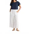 Holiday Sailor Straight Leg Pant In White In White
