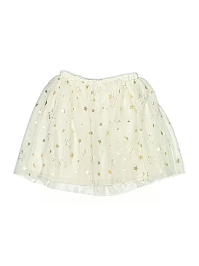 Pre-owned Holiday Time Kids' Skirt In White