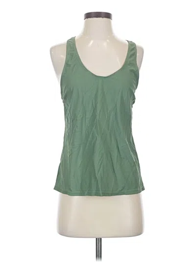 Pre-owned Holipick Tank Top Green Halter Neckline Tops