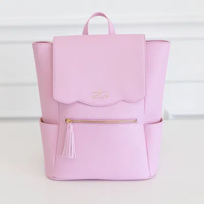 Hollis Women's Pixie Frilly Backpack Bag In Pink