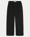 Hollister 98 Graphic Bootcut Sweatpants In Black