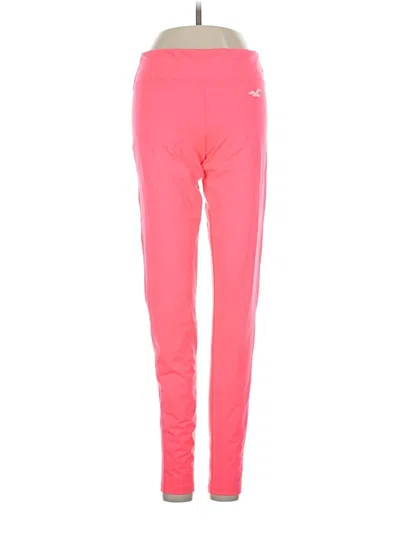 Pre-owned Hollister Active Pants In Pink